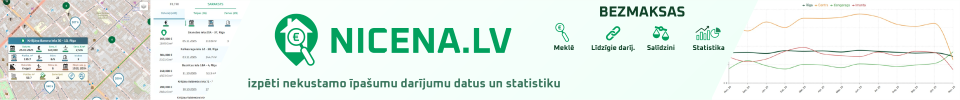 NICENA.LV - izpēti nekustamo īpašumu darījumu datus un statistiku